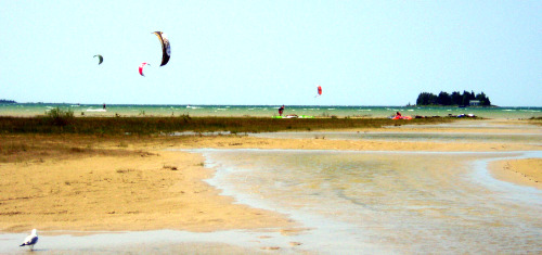 Oliphant Ontario kiteboarding